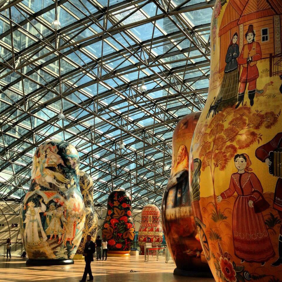 matrioshkas gigantes - paris