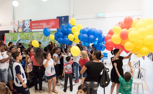 Um dia especial para as crianças com câncer