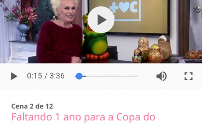 Nossas Matrioshkas no 'Mais Você'