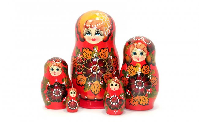 Vip Natacha Vermelha - 5 bonecas